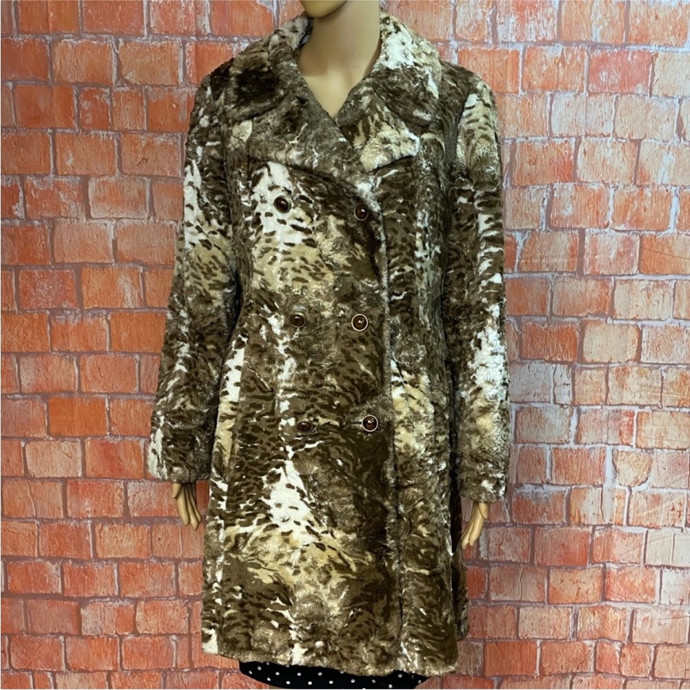 Timme-Tation  Early 70’s Vintage Faux Fur Coat‎
